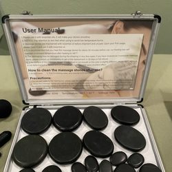 Crystal Clear Massage - Hot stones melt the tension away!