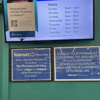 Walmart Pharmacy - Hours - Pharmacy Near Me - Apopka, Florida Walmart Pharmacy - Hours - Pharmacy Near Me - Apopka, Florida