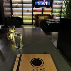 Solar Spirits Distillery - My view from the back area (away from bar)