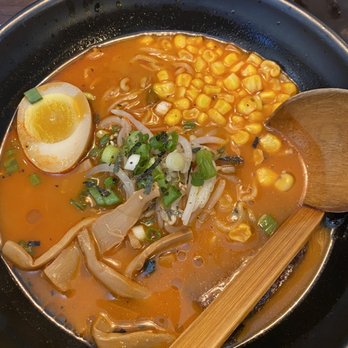 Marumen - Spicy Miso Ramen with extra corn and menma - Ramen Near Me - Fairfax, Virginia