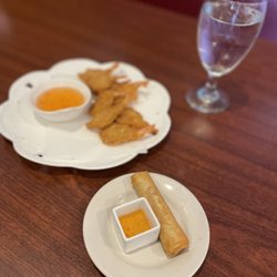 Thai Cuisine & Noodle House - Fried shrimp & spring roll