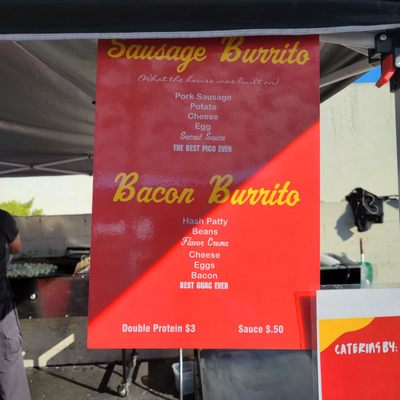 LA BREAKFAST BURRITOS by null