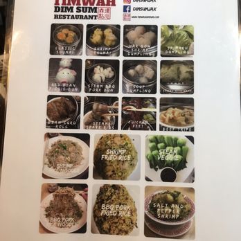 Timwah Dim Sum Restaurant - menu - Dim Sum Near Me - Jacksonville, Florida