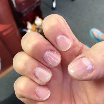 Head To Toe Day Spa - Day after my shellac at Head to toe spa. Nail polish peeled/lifted off. - Skin Care Near Me - Seattle, Washington