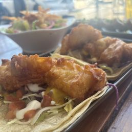 Fried fish tacos Fried fish tacos