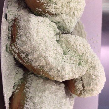 Riverside Food Lab - Beignets decorated in green powder sugar for the St. Patty's weekend! - Food Court Near Me - Riverside, California Riverside Food Lab - Beignets decorated in green powder sugar for the St. Patty's weekend! - Food Court Near Me - Riverside, California