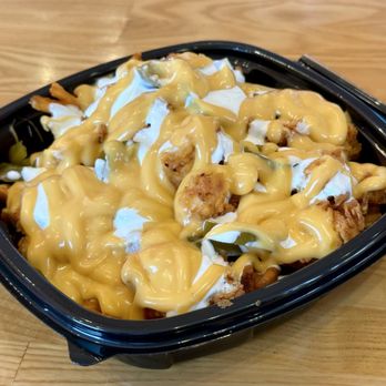 Halal Burgers - Loaded Chicken Fries  @ColumbusFoodDude - Halal Near Me - Hilliard, Ohio