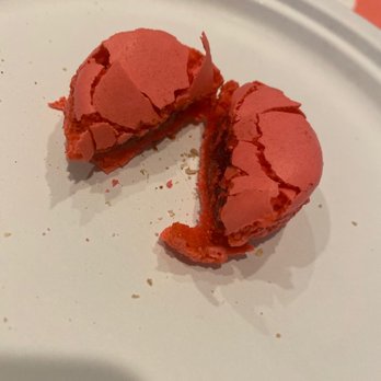 Woops! BakeShop - a half eaten red cake - Macarons Near Me - Edison, New Jersey Woops! BakeShop - a half eaten red cake - Macarons Near Me - Edison, New Jersey