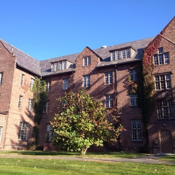 Mount Holyoke College - North Mandell Hall from the back - Colleges & Universities Near Me - South Hadley, Massachusetts