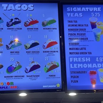 Sweet Rolled Tacos - Ice Cream & Frozen Yogurt Near Me - Garden Grove, California