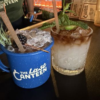 The Last Canteen - Mai Tai (which husband loved) and a fun bourbon cocktail that was very refreshing! - Cocktail Bars Near Me - Los Angeles, California The Last Canteen - Mai Tai (which husband loved) and a fun bourbon cocktail that was very refreshing! - Cocktail Bars Near Me - Los Angeles, California