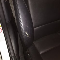Before & after leather restoration on BMW Z4 by Lee!