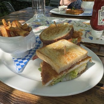 Tisza Bistro - Chicken Schnitzel Club Sandwich - Modern European Near Me - Healdsburg, California Tisza Bistro - Chicken Schnitzel Club Sandwich - Modern European Near Me - Healdsburg, California