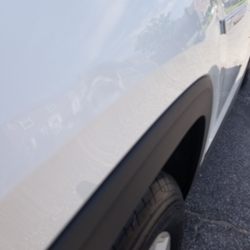 Pearl Car Wash - Front dent