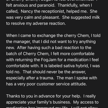 Takoma Wellness Center DC Weed Dispensary & Delivery - Bad Experience at Takoma, management insensitive and staff I worked with did not consult they SELL! - Cannabis Clinics Near Me - Washington, DC, District of Columbia