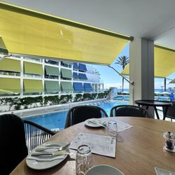 W Ibiza - View from our breakfast table