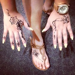 Zara Beauty Group - Henna tattoo( temporary tattoo) all natural color