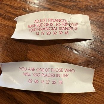 Fu's Palace - My fortune on top, Syd's on the bottom...nailed it! - Chinese Near Me - Los Angeles, California Fu's Palace - My fortune on top, Syd's on the bottom...nailed it! - Chinese Near Me - Los Angeles, California
