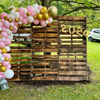 Two Moms Party - 12 foot garland - Balloon Services Near Me