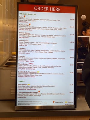Menu photo 8 Sushirrito Palo Alto, CA
