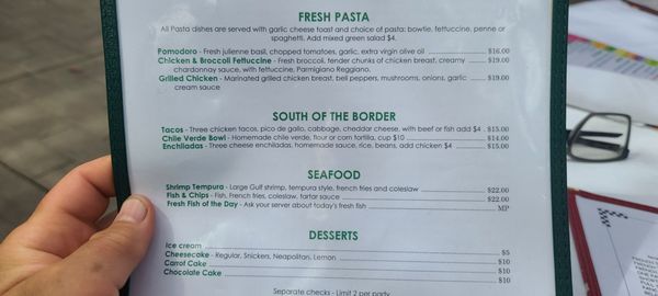 Menu photo 5 Hozy's Grill Santa Paula, CA