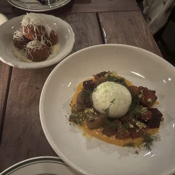 The Red Hen - Arancini and Burrata - Italian Near Me - Washington, DC, District of Columbia The Red Hen - Arancini and Burrata - Italian Near Me - Washington, DC, District of Columbia