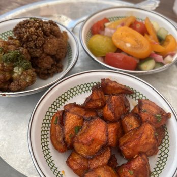 Rina - Moroccan Carrots, Cauliflower, Israeli Salad - Middle Eastern Near Me - Atlanta, Georgia