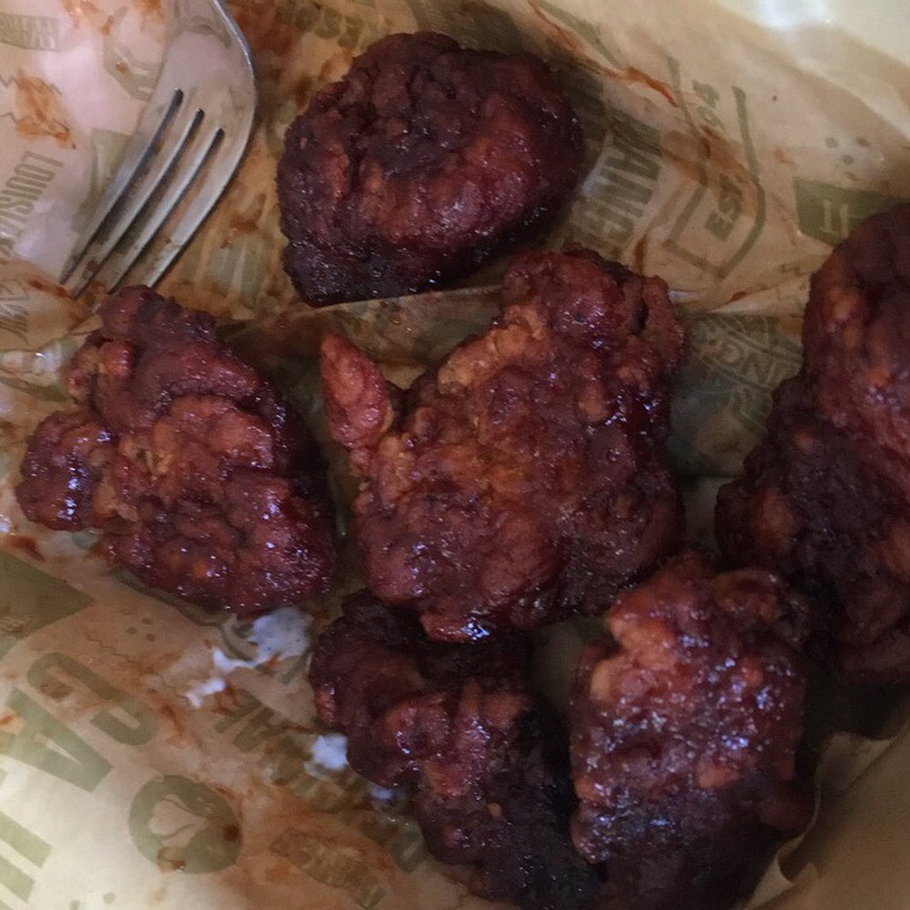 Wingstop - So dry you can see they aren't even fully covered in bbq sauce - Chicken Wings Near Me - Lake Forest, California Wingstop - So dry you can see they aren't even fully covered in bbq sauce - Chicken Wings Near Me - Lake Forest, California