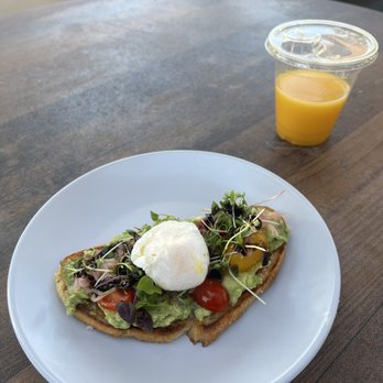 Brass Bird Coffee - Avocado toast add egg - Coffee & Tea Near Me - Carpinteria, California