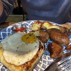 Bandol - Croque Monsieur Breakfast plate