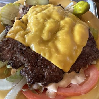 Johnny Boi - Burger Bowl!  Single patty, don't know if you can order more.  Great taste. - Burgers Near Me - Richmond, California