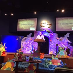 Calvary Chapel Ontario - Church decorated for kids summer event