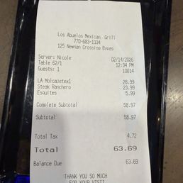 Receipt Receipt