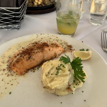 Chart House - Herb crusted salmon - Seafood Near Me - Redondo Beach, California Chart House - Herb crusted salmon - Seafood Near Me - Redondo Beach, California