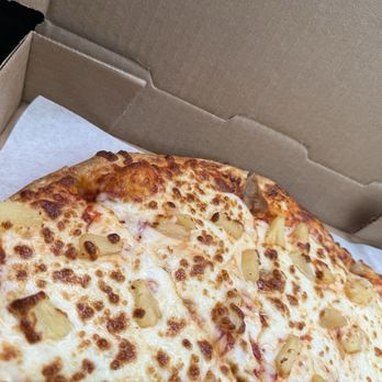 Home Slice Take N Bake - Cheese pizza with pineapple (my friend is vegetarian). - Pizza Near Me - Forks, Washington Home Slice Take N Bake - Cheese pizza with pineapple (my friend is vegetarian). - Pizza Near Me - Forks, Washington