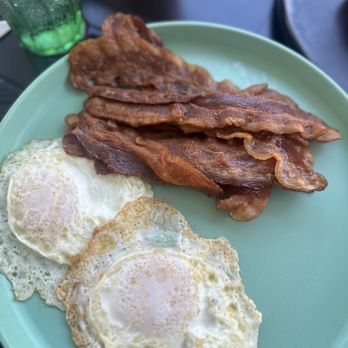 Waffle Monkey - Eggs and double bacon - Breakfast & Brunch Near Me - Bonita Springs, Florida