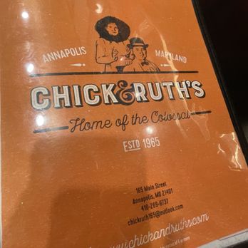 Chick & Ruth’s Delly - Menu - Delis Near Me - Annapolis, Maryland