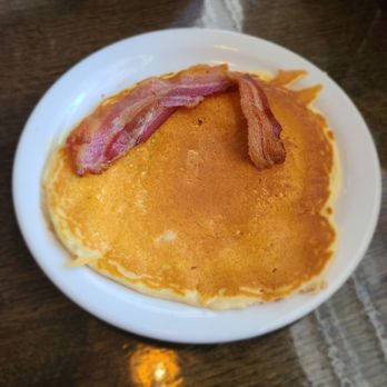 Big Bad Breakfast - Chattanooga - Kids pancake and bacon - Breakfast & Brunch Near Me - Chattanooga, Tennessee