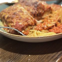 Roman Bistro - The baked eggplant is Huge