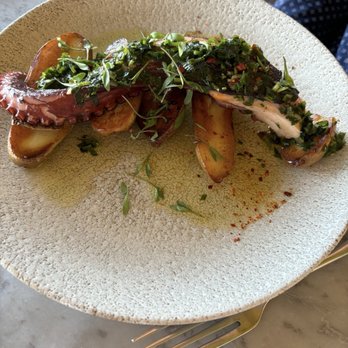 Duck & Waffle - Octopus appetizer - Modern European Near Me - London, XGL Duck & Waffle - Octopus appetizer - Modern European Near Me - London, XGL