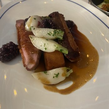 Poulet Bleu - Duck entreé, absolutely amazing! - French Near Me - Pittsburgh, Pennsylvania Poulet Bleu - Duck entreé, absolutely amazing! - French Near Me - Pittsburgh, Pennsylvania