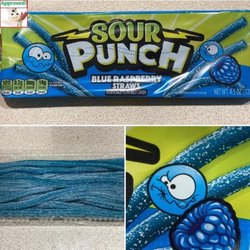 American Licorice Company - Blue Raspberry Sour Punch Straws