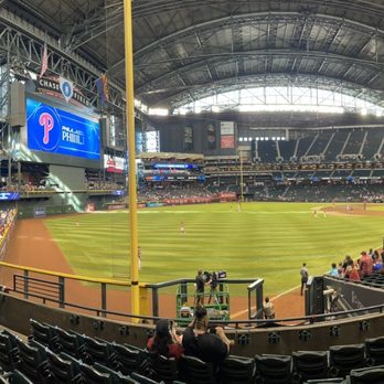 Chase Field - Behind the Dbacks bullpen - Stadiums & Arenas Near Me - Phoenix, Arizona