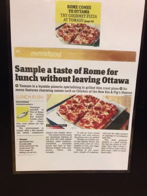 Menu photo 4 Tomaso Grilled Pizza & Panini Kanata, ON Menu photo 4 Tomaso Grilled Pizza & Panini Kanata, ON
