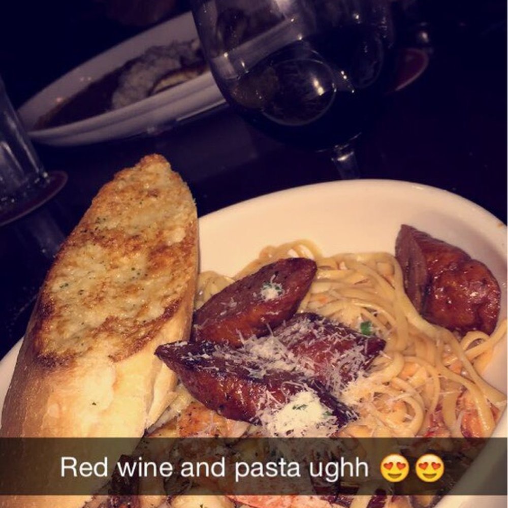 Pappadeaux Seafood Kitchen - Mardi Gras pasta!! - Seafood Near Me - Conroe, Texas