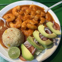 Camarones a la diabla