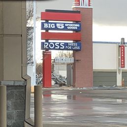 Half of the Karcher Mall is gone