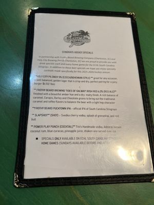 Menu photo 1 Big Billy's Burger Joint North Charleston, SC