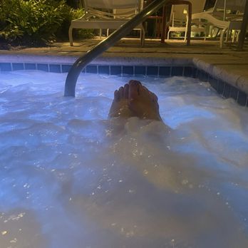 Almond Tree Inn - Jacuzzi at night. - Hotels Near Me - Key West, Florida