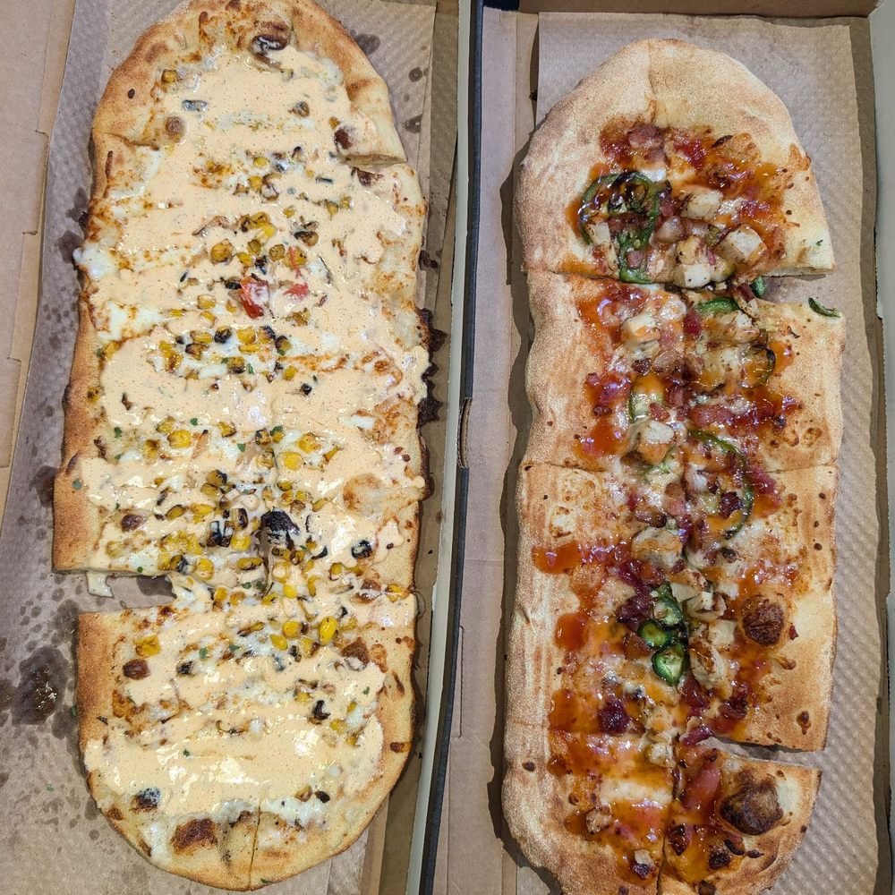 Elote and mambo no. Pizza